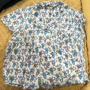 Florida roller rabbit short set size XL